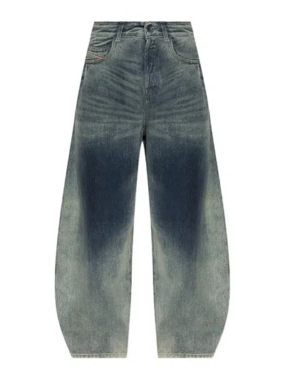 Diesel Vaqueros Rectos - Azul