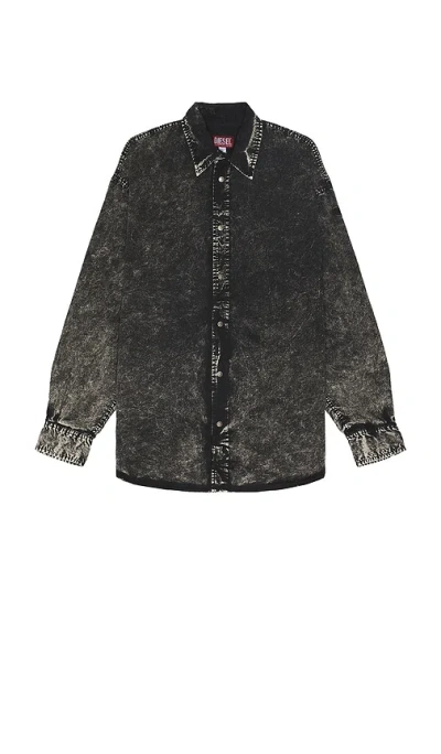 Diesel Veken Shirt In Black