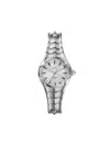 Diesel Women's Vert Three Hand Silver-tone Stainless Steel Watch 32mm In Grey