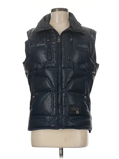 Pre-owned Diesel Vest In Blue