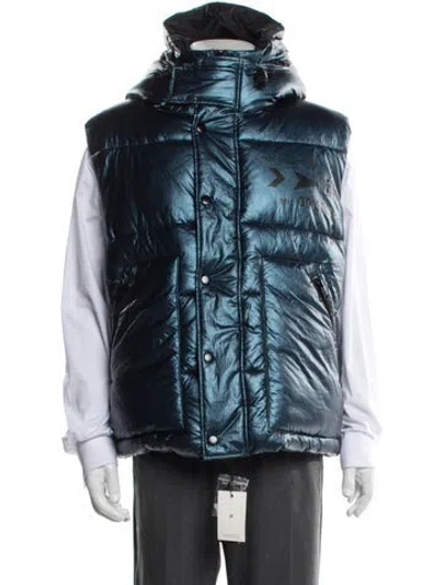 Pre-owned Diesel Vest W/ Tags In Blue