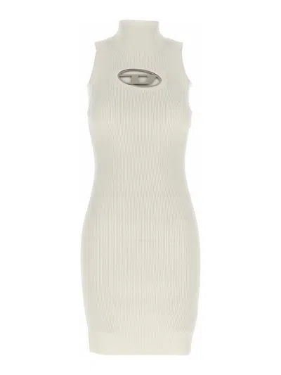 Diesel M-onerva Dress In White