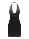 Diesel Black M-larisa Minidress In Negro