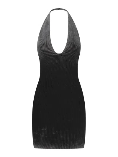DIESEL VESTIDO CORTO - NEGRO