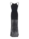 Diesel D-amami" Maxi Dress - Black In Black