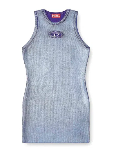 Diesel Viola Dress In Purple