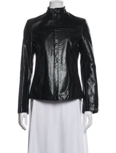 Pre-owned Diesel Vintage 2000's Biker Jacket In Black