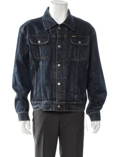 Pre-owned Diesel Vintage 2000's Trucker Jacket In Blue