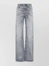 Diesel Vintage Inspired Five Pocket Denim Trousers In Gray