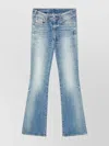 Diesel Vintage Inspired Five Pocket Trousers In Blue