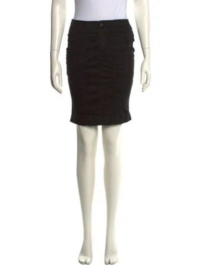 Pre-owned Diesel Vintage Mini Skirt In Black