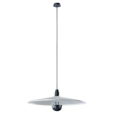 Pre-owned Diesel Vinyl Large Suspension Lamp In Silver By  Living With Lodes