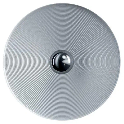 Pre-owned Diesel Vinyl Large Wall Lamp In Silver By  Living With Lodes