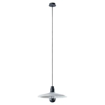 Pre-owned Diesel Vinyl Small Suspension Lamp In Silver By  Living With Lodes
