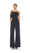 Diesel De-vors Denim Jumpsuit In Black