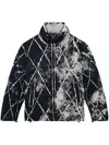 Diesel W-marcel Bomber Jacket In Black