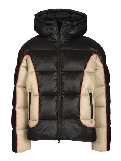 DIESEL W-OSTEND JACKETS BLACK
