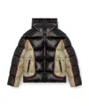 Diesel Mens 9xx W-ostend Hooded Shiny-ripstop Puffer Jacket In Black