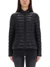Diesel Woman Puffer Black Size 10 Polyester In Black