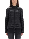 Diesel Woman Puffer Black Size 10 Polyester In Black