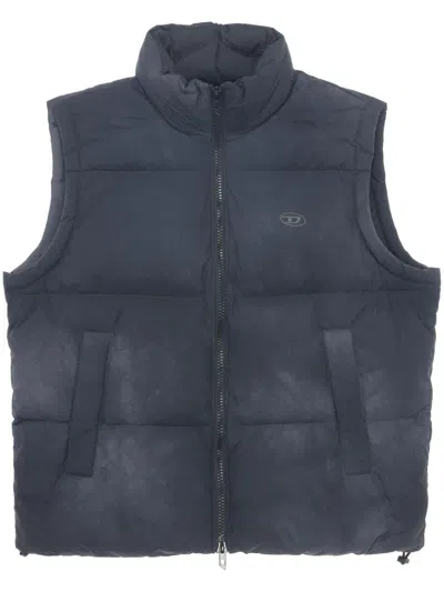 Diesel W-raveel Jacket In 黑色