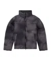 Diesel W-raveel Puffer Jacket In Black