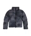 Diesel W-raveel Puffer Jacket In Black