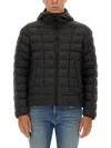 Diesel W-hawkyl Man Down Jacket Black Size 42 Polyester In Black
