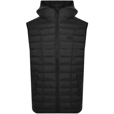 Diesel W-temple Hooded Gilet Black