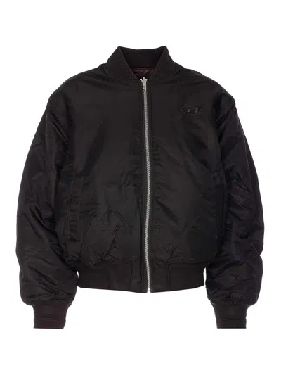 Diesel Chaqueta Bomber - Negro In Brown