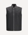 Diesel Brown Polyamide Sleeveless Jacket In Brown