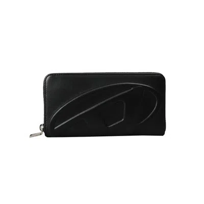 Diesel Wallet And Portatessere Donna  X09562 P5470 - D-vina T8013 In Black