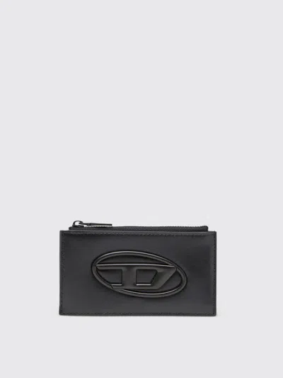 DIESEL WALLET DIESEL MEN COLOR BLACK,H26663002