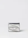 Diesel Wallet  Woman Color Silver