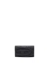 Diesel Wallet Purse In Glitter-camo Lurex