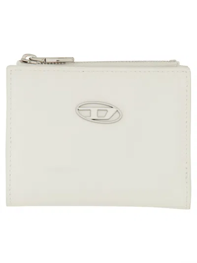 Diesel Wallet With Logo In White