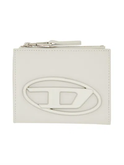 Diesel Wallet With Logo In White