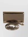 Diesel Wallet With Mirrored Cowhide Strap