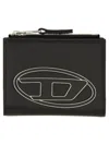 Diesel Wallet With Logo In Black