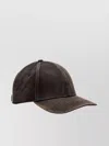 Diesel Washed Cotton Twill Baseball Hat With Curved Brim