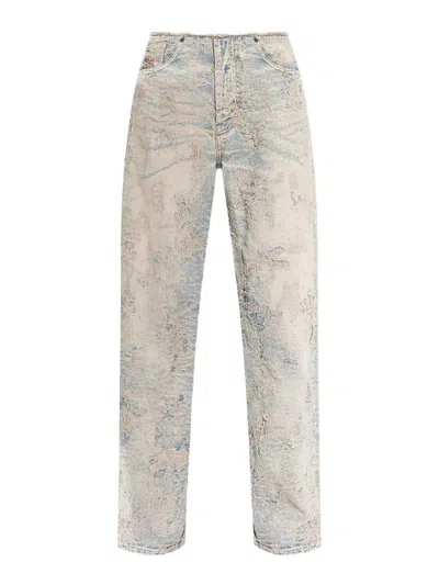 DIESEL JEANS BOOT-CUT - AZUL
