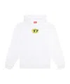 Diesel S-boxt-hood-k3 Hoodie In White