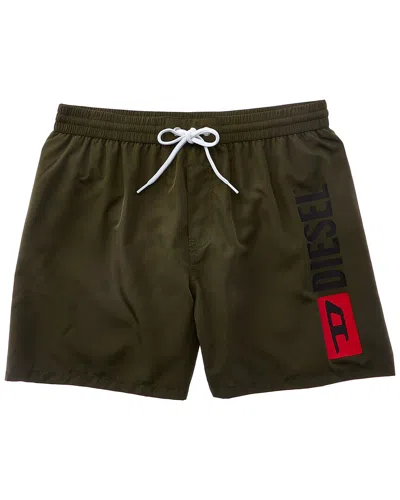 Diesel Wave Out Swim Trunk In Green