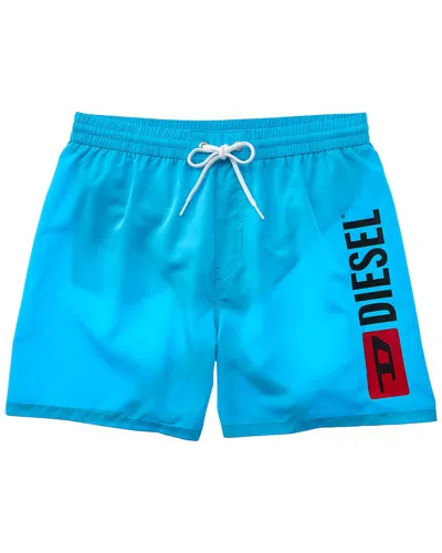 Diesel Wave Out Swim Trunk In Blue