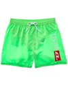 Diesel Wave Out Swim Trunk In Green