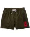 Diesel Wave Out Swim Trunk In Green