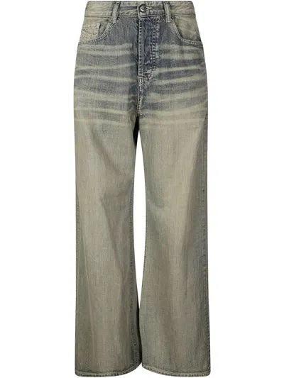 DIESEL WHISKERING-EFFECT JEANS