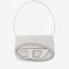 Diesel White 1dr Shoulder Bag In White