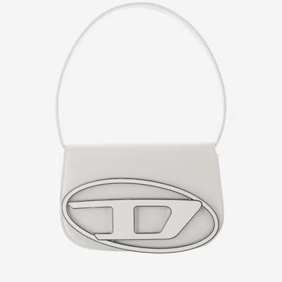 Diesel White 1dr Shoulder Bag