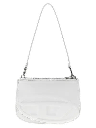 DIESEL WOMEN WHITE 1DR TWIN SHOULDER BAG, ONESIZE LUXURY SHOULDER BAGS FOR WOMEN DARVEYS